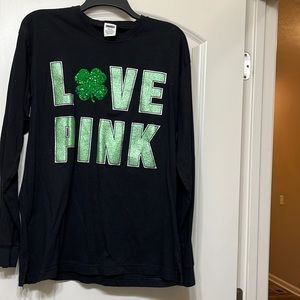 Love pink lucky 🍀 shirt